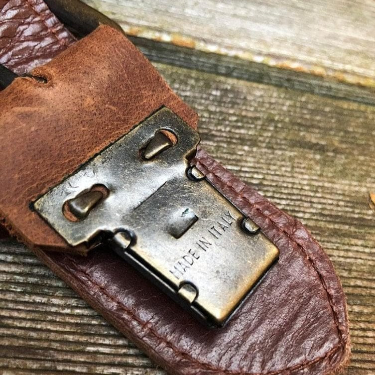 Front Pocket Leather Briefcase - HIDES