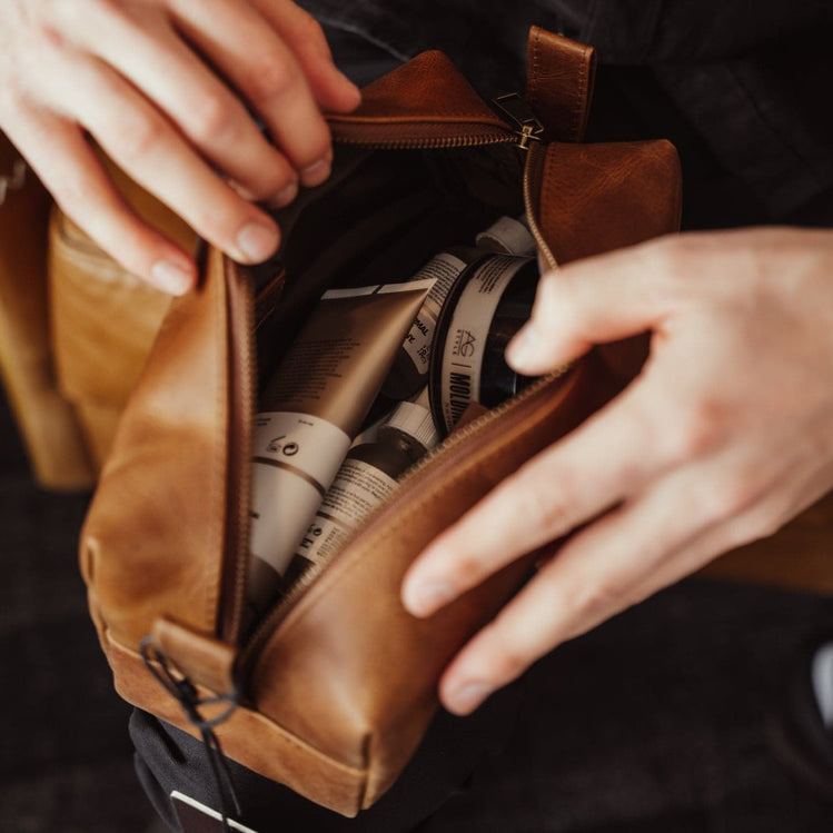 Leather Dopp Kit - HIDES