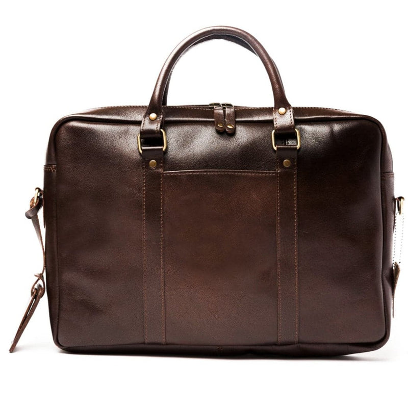Slim Leather Briefcase 2.0 - HIDES